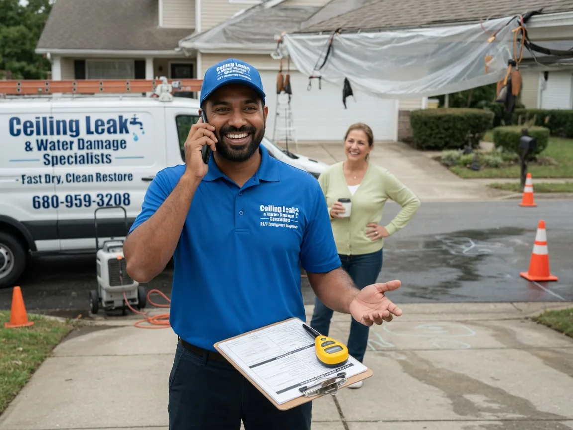 Ceiling Leak Cleanup Northville, SD FAQs